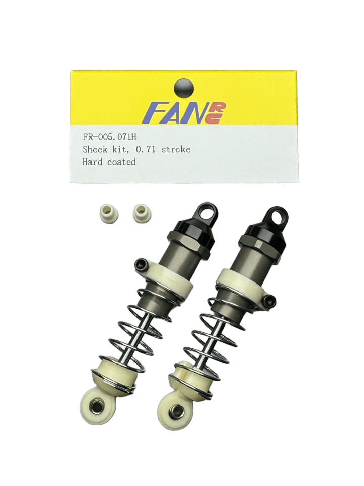 Fan RC Hard Coated Shock Kit 0.71 Stroke, FR-005.071H